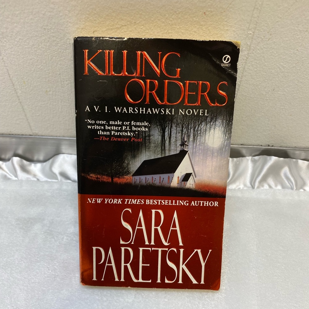 Killing Orders by Sara Paretsky novel book